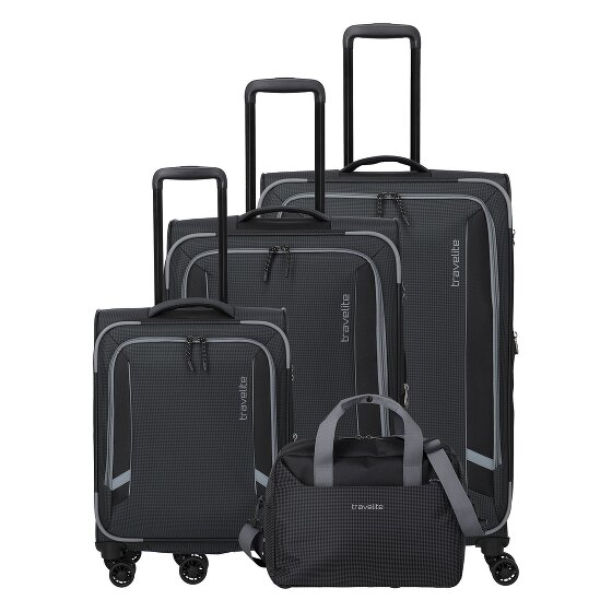 Travelite Corsiica 4 ruote Set di valigie 4 pezzi