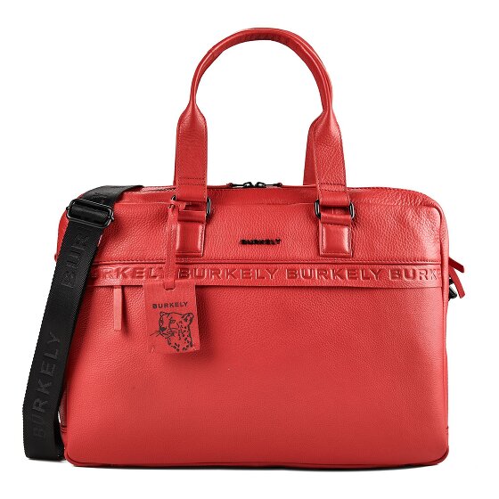 Burkely Minimal Mason Valigetta Vera Pelle 41 cm Vano porta PC