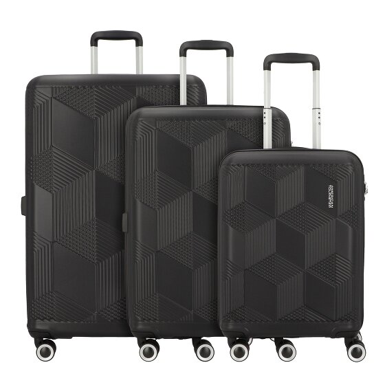 American Tourister Sunchaser 4 ruote Set di valigie 3 pezzi