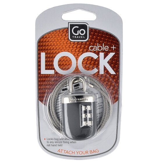 Go Travel Design Go Lucchetto per bagagli con chiusura a combinazione 6 cm