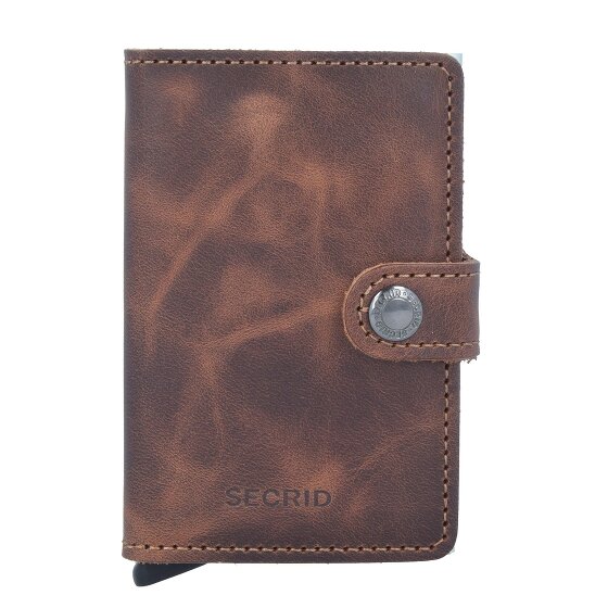 Secrid Miniwallet Vintage Custodia per carte di credito Portafoglio RFID in pelle 6,5 cm