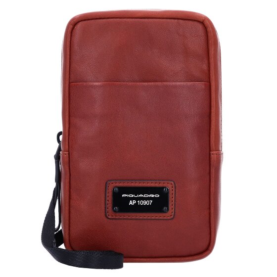 Piquadro Harper Custodia per cellulare in pelle 12 cm