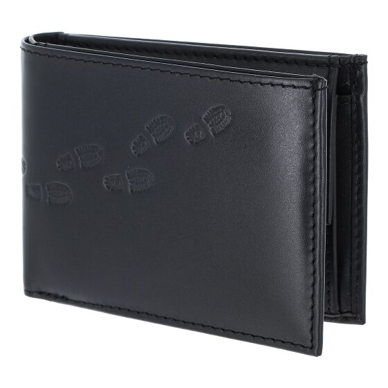 oxmox Leather Portafoglio Protezione RFID Vera Pelle 11 cm