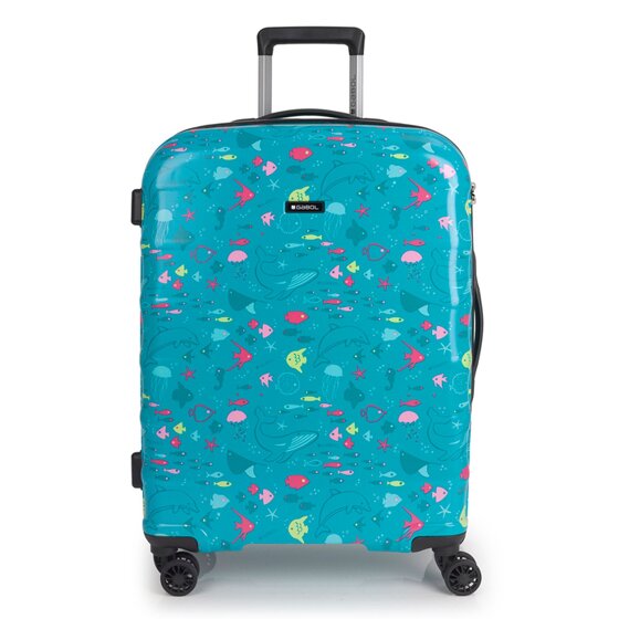 Gabol Acqua 4 ruote Carrello M 66 cm