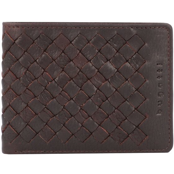 bugatti Portafoglio in pelle intrecciata 11 cm