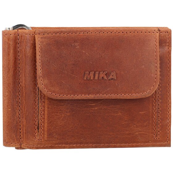 Mika Portafoglio RFID in pelle 11 cm con fermasoldi