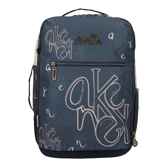 Anekke Zaino da viaggio Viaje da 41,5 cm con scomparto per laptop con chiusura elastica