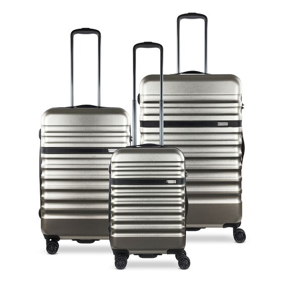 bugatti Set di valigie a 4 ruote Corium 3 pz.
