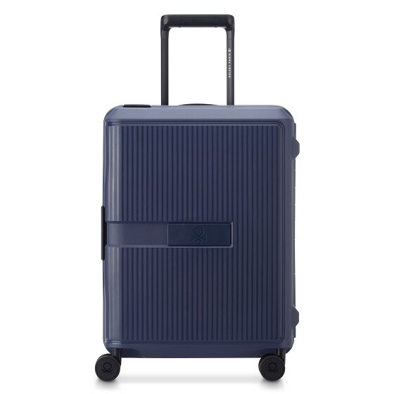 Delsey Paris x United Colors of Benetton Color Block Hardside Trolley da cabina a 4 ruote 55 cm