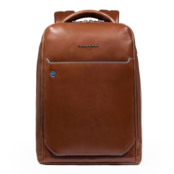 Piquadro Blue Square Zaino da giorno Protezione RFID Pelle 39 cm Scomparto per laptop