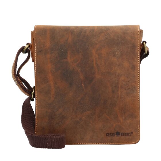 Greenburry Borsa a tracolla vintage in pelle 23 cm