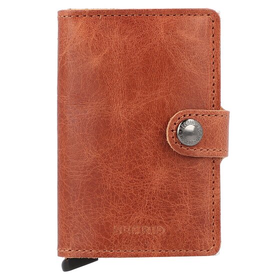 Secrid Miniwallet Vintage Custodia per carte di credito Portafoglio RFID in pelle 6,5 cm