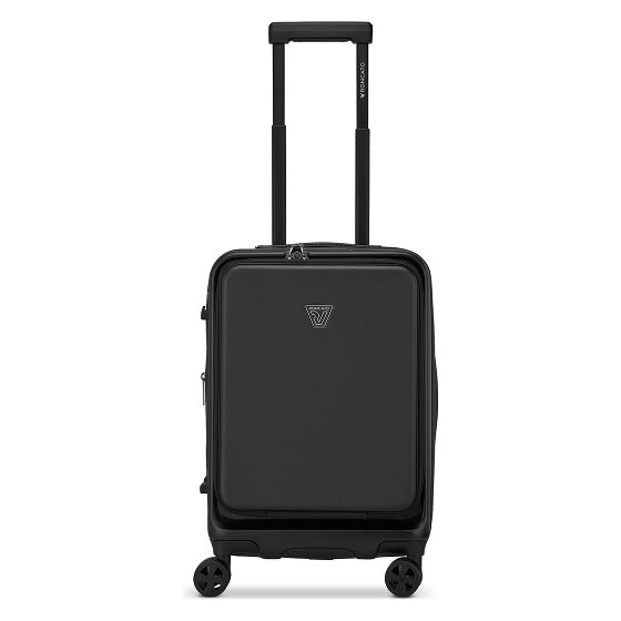 Roncato Florence Trolley da cabina a 4 ruote da 55 cm con scomparto per computer portatile a espansione
