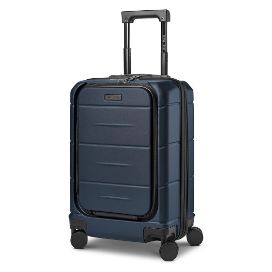 Police London 4 ruote Trolley cabina 55 cm Vano porta PC espandibile