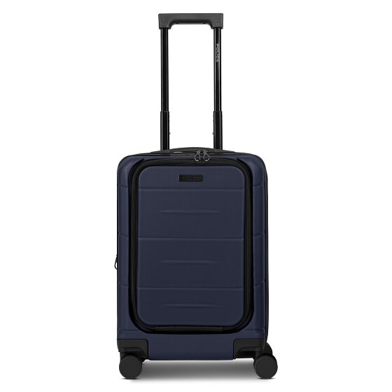 Police London 4 ruote Carrello della cabina 55 cm Scomparto per laptop con piega di espansione