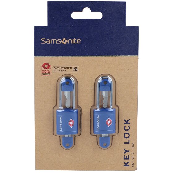 Samsonite Accessori da viaggio globali Blocco bagagli TSA Set di 2 cm