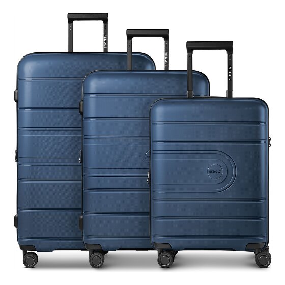 Redolz Essentials 11 4 ruote Set di valigie 3 pezzi espandibile
