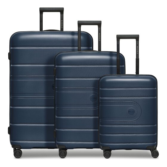 Redolz Essentials 11 4 ruote Set di valigie 3 pezzi con piega di espansione