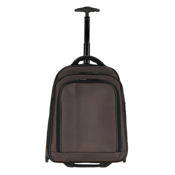 Dermata 2 ruote Zaino trolley 47.5 cm Scomparto per laptop