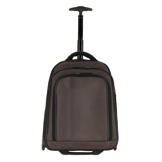 Dermata 2 ruote Zaino trolley 47.5 cm Scomparto per laptop