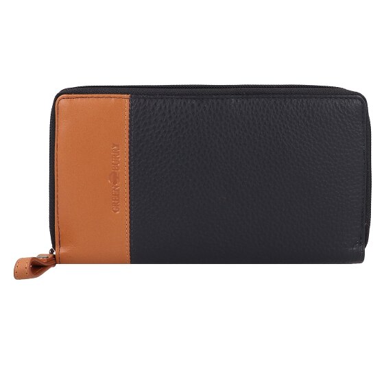 Greenburry Nappa Portafoglio Protezione RFID Pelle 19.5 cm