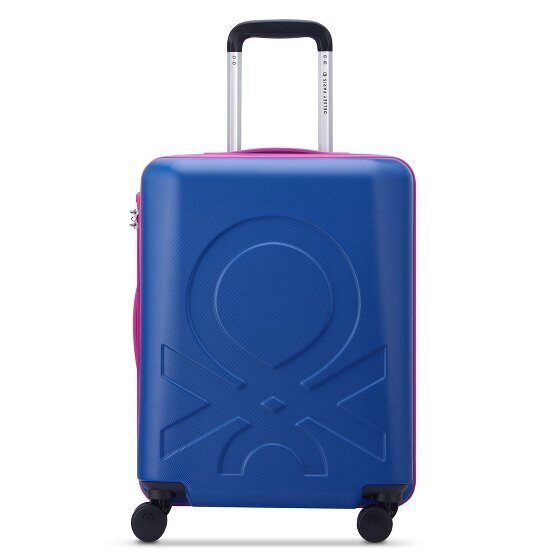 Delsey Paris x United Colors of Benetton Fabrica Carrello da cabina a 4 ruote 55 cm
