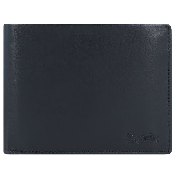 Esquire Nuovo Portafoglio di seta in pelle 12 cm