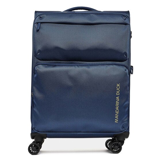 Mandarina Duck Zephyr 4 ruote Carrello M 67 cm con piega di espansione