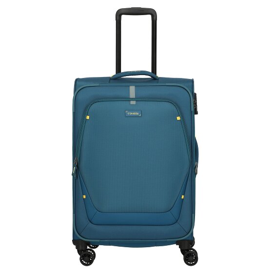 Travelite Umbria 4 ruote Carrello M 67 cm con piega di espansione