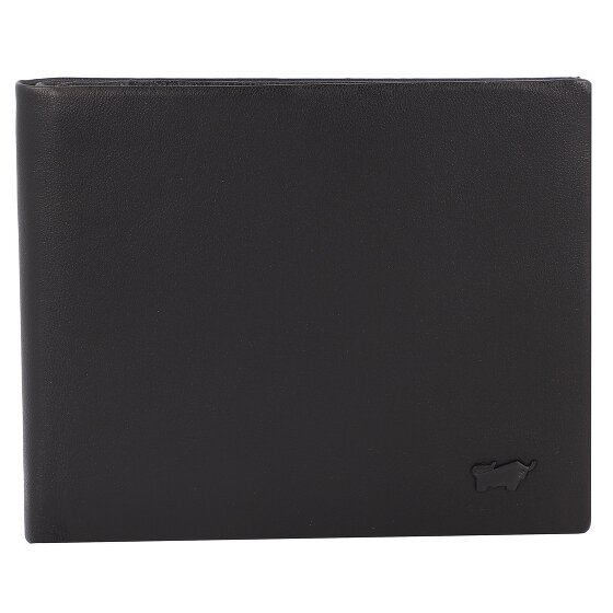 Braun Büffel Hannes Portafoglio Protezione RFID Pelle 12 cm