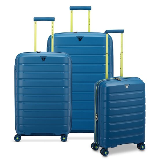 Roncato B-Flying Move 4 ruote Set di valigie 3 pezzi con piega di espansione