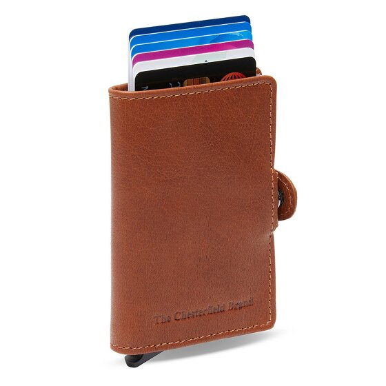 The Chesterfield Brand Baldwin Custodia per carta di credito Protezione RFID Pelle 6.5 cm
