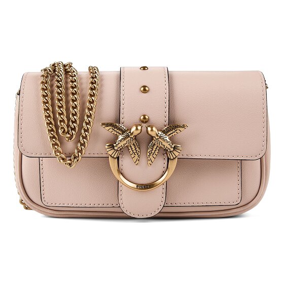 PINKO Love One Borsa a tracolla Vera Pelle 20 cm