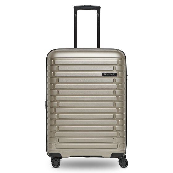 Pactastic Collection 04 THE MEDIUM + 4 ruote Carrello M 66 cm con piega di espansione
