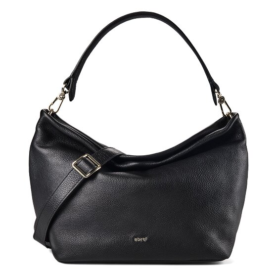 abro Ebony Borsa a spalla Vera Pelle 39 cm