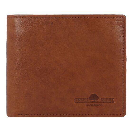 Greenburry Newport Portafoglio Protezione RFID Pelle 11 cm