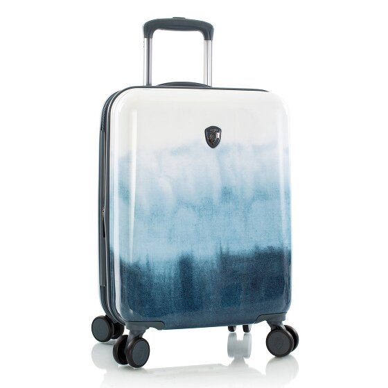 Heys Black Camo 4 ruote Carrello della cabina S 53 cm con piega di espansione