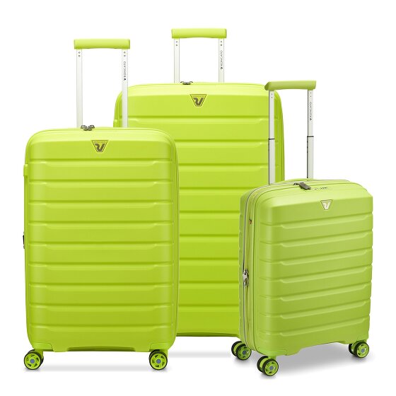 Roncato B-Flying Move 4 ruote Set di valigie 3 pezzi con piega di espansione