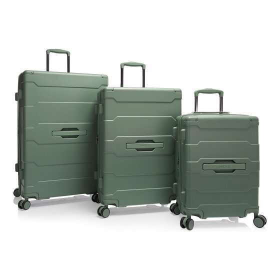 Heys ReNew 4 ruote Set di valigie 3 pezzi espandibile