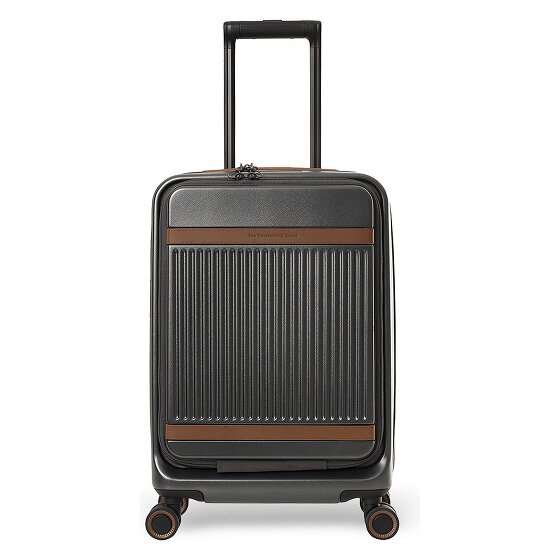 The Chesterfield Brand Zuna 4 ruote Carrello della cabina S 55 cm Scomparto per laptop