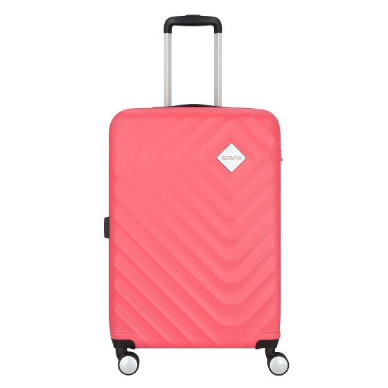 American Tourister Summer Square 4 ruote Carrello 67 cm con piega di espansione