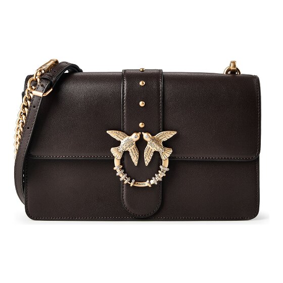 PINKO Love One Borsa a tracolla Vera Pelle 27 cm