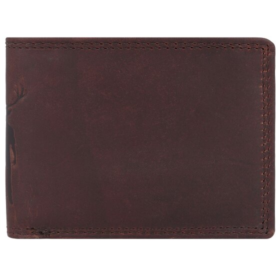 Jack Kinsky Monterey 104 Portafoglio Protezione RFID Pelle 10.5 cm