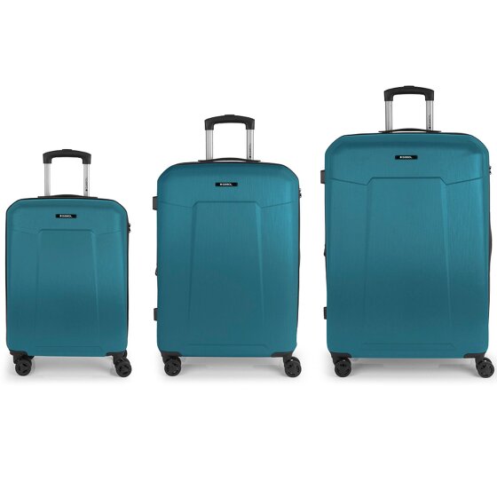 Gabol Mercury 4 ruote Set di valigie 3 pezzi