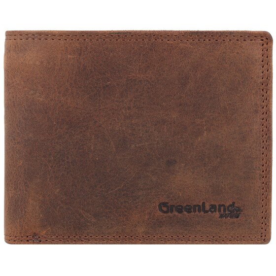 Greenland Nature Montenegro Portafoglio RFID in pelle 12,5 cm