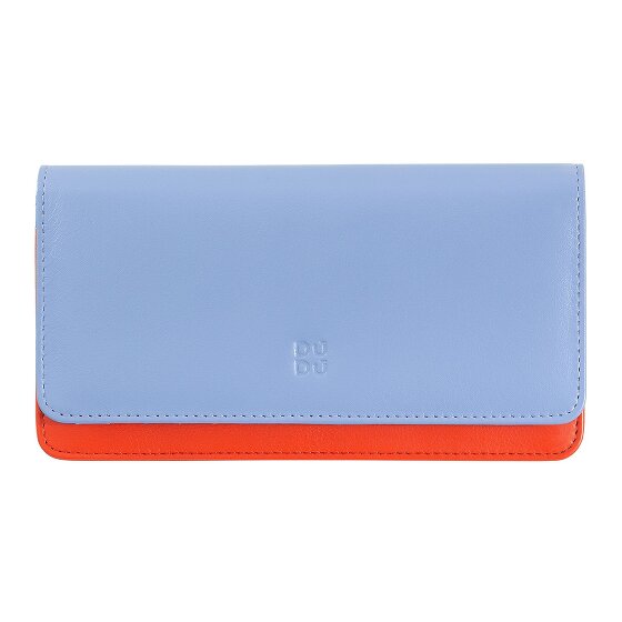 DuDu Canarie Portafoglio Protezione RFID Vera Pelle 17.5 cm