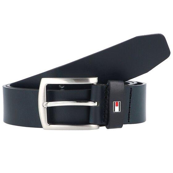 Tommy Hilfiger Hilfiger Flag Cintura Vera Pelle