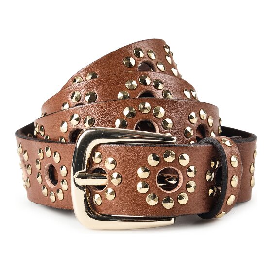 b.belt Cintura con borchie Vera Pelle