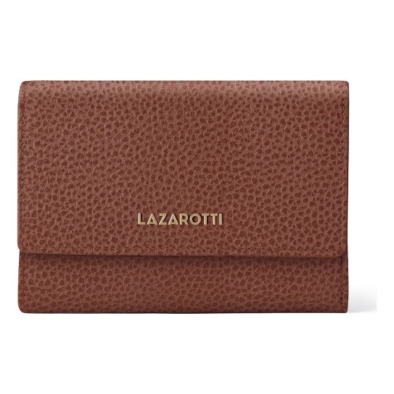 Lazarotti Bologna Portafoglio XL in pelle con scomparto con zip 14 cm