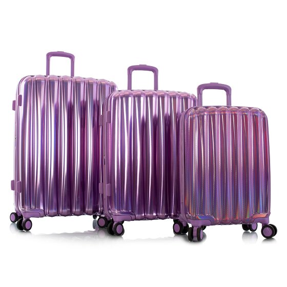 Heys Astro 4 ruote Set di valigie 3 pezzi con piega di espansione